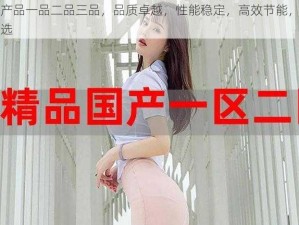 国精产品一品二品三品，品质卓越，性能稳定，高效节能，是您的首选