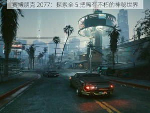 赛博朋克 2077：探索全 5 把稀有不朽的神秘世界