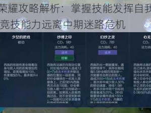 王者荣耀攻略解析：掌握技能发挥自我意识 提升竞技能力远离中期迷路危机