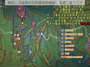 黎明之海塞维利亚隐藏宝物揭秘：宝藏位置大公开