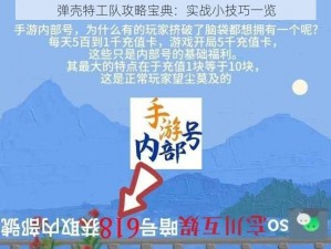 弹壳特工队攻略宝典：实战小技巧一览