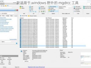 一款适用于 windows 野外的 mgdrcc 工具