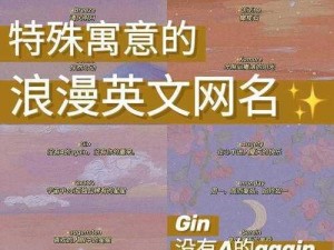 欧美私人情侣网名大全英文，精选时尚潮流，打造甜蜜情侣网名