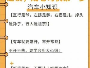 新手必看老司机手把手教你成为传奇车神，轻松应对飘逸难题