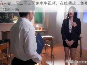 无码人妻一区二区三区免水牛视频，在线播放，免费观看，精彩不断