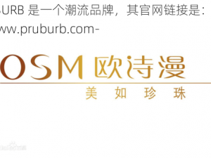 PRUBURB 是一个潮流品牌，其官网链接是：https---www.pruburb.com-