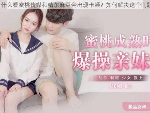 为什么看蜜桃传媒和精东麻豆会出现卡顿？如何解决这个问题？