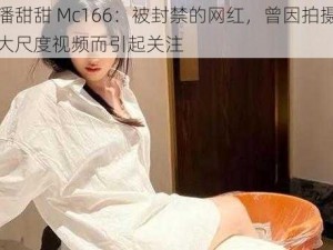 潘甜甜 Mc166：被封禁的网红，曾因拍摄大尺度视频而引起关注