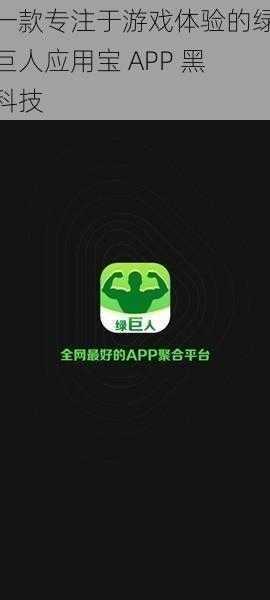 一款专注于游戏体验的绿巨人应用宝 APP 黑科技