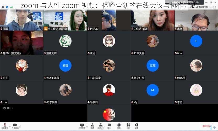 zoom 与人性 zoom 视频：体验全新的在线会议与协作方式