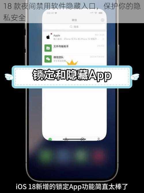 18 款夜间禁用软件隐藏入口，保护你的隐私安全