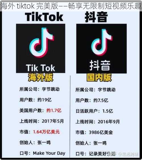 海外 tiktok 完美版——畅享无限制短视频乐趣