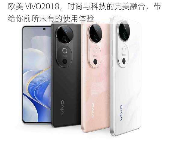 欧美 VIVO2018，时尚与科技的完美融合，带给你前所未有的使用体验