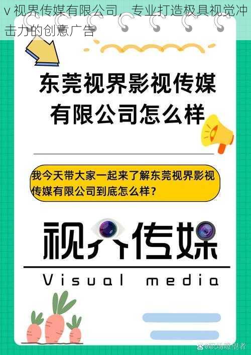 v 视界传媒有限公司，专业打造极具视觉冲击力的创意广告