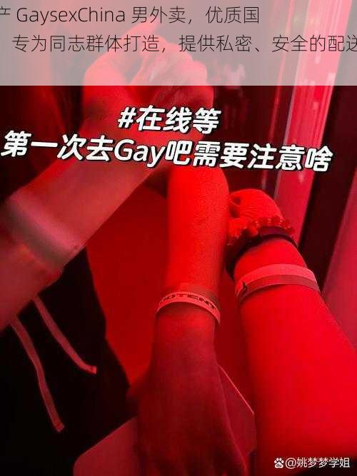 国产 GaysexChina 男外卖，优质国产，专为同志群体打造，提供私密、安全的配送服务