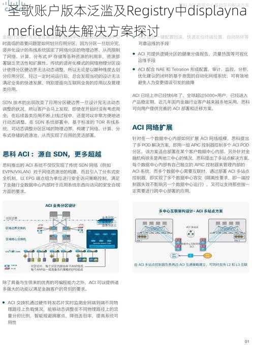 圣歌账户版本泛滥及Registry中displaynamefield缺失解决方案探讨