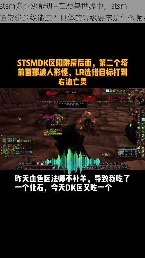 stsm多少级能进—在魔兽世界中，stsm 通常多少级能进？具体的等级要求是什么呢？