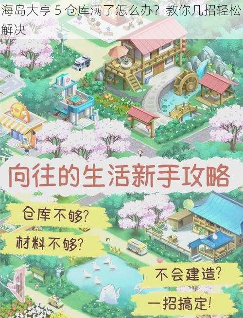 海岛大亨 5 仓库满了怎么办？教你几招轻松解决