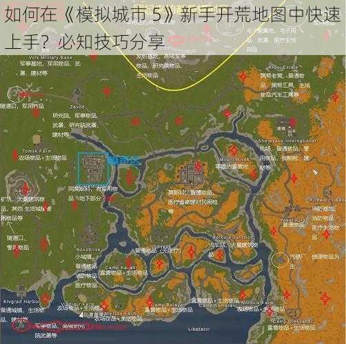 如何在《模拟城市 5》新手开荒地图中快速上手？必知技巧分享