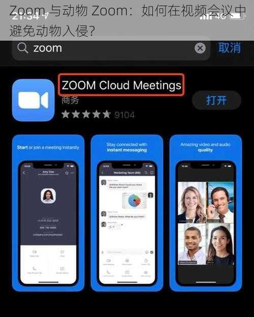 Zoom 与动物 Zoom：如何在视频会议中避免动物入侵？