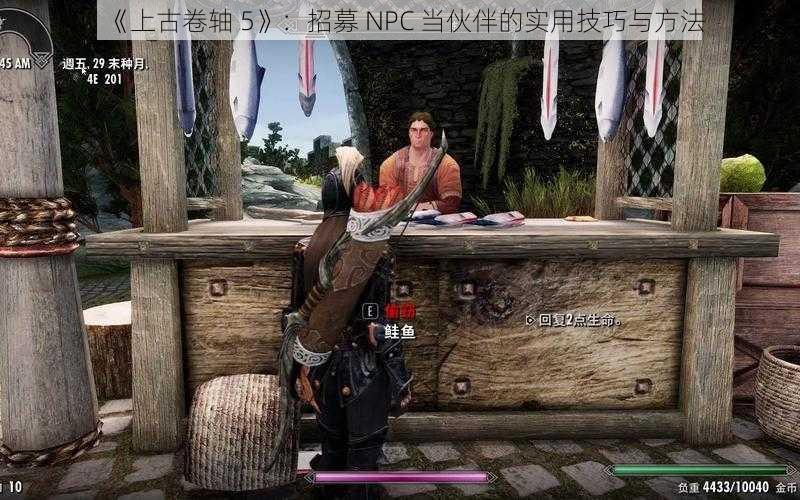 《上古卷轴 5》：招募 NPC 当伙伴的实用技巧与方法