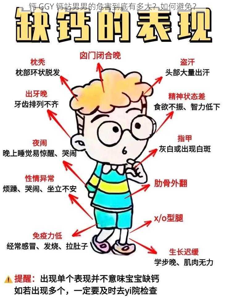 钙 GGY 钙站男男的危害到底有多大？如何避免？