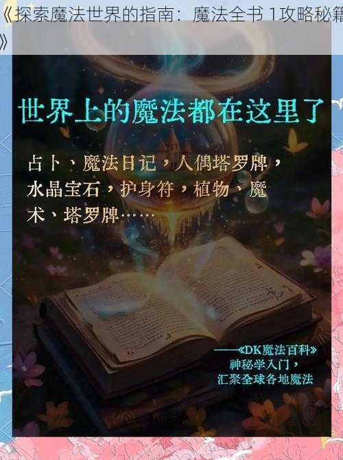 《探索魔法世界的指南：魔法全书 1攻略秘籍》